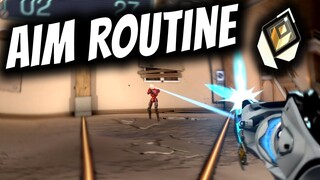 THE SECRET VALORANT AIM METHOD (routine) - Valorant Guide