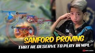 SANFORD SHOWING THAT HE DESERVE TO PLAY IN MPL . . .😱