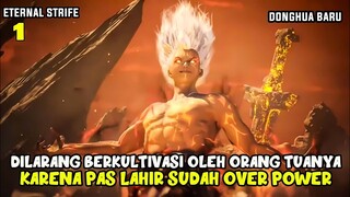 DARI BARU LAHIR UDAH OVERPOWER - ALUR CERITA