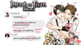 ereri are getting married and starting a family?! pt. 2 | WARNING: PURE CHAOS [aot]