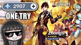 GET ZHONGLI FOR ONE TRY PULL | GENSHIN IMPACT