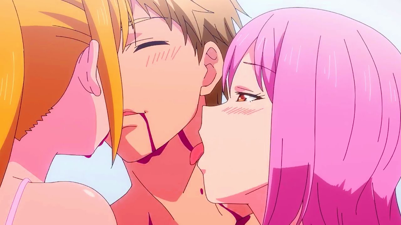 Shuumatsu no Harem All kiss scenes (Episode 1 - 4) 