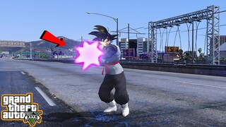 GTA 5 "Ma Thần" Black Goku Náo Loạn Thành Phố Phá Hủy Mọi Thứ Với Tham Vọng Muốn Hủy Diệt Trái Đất