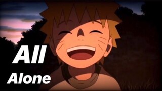 Naruto  [AMV]  • lovely (all alone)