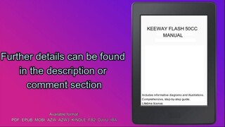 KEEWAY FLASH 50CC MANUAL