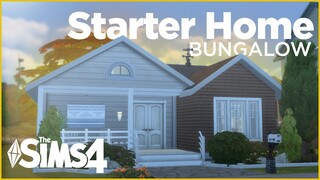 Simple Starter Home | Stop Motion Build |  No CC | The Sims 4