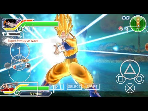 NEW Dragon Ball Z Budokai Tenkaichi 4 PPSSPP ISO BETA X3 DBZ TTT