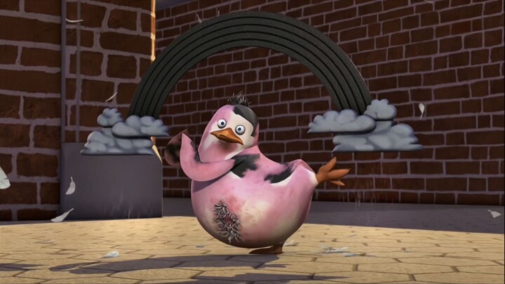 Due to an accident, Kawaii accidentally installed Da Mao's brain into Julian's butt.