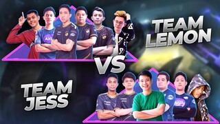 Hypercarry Fanny NoobQueen!! TEAM JESS NO LIMIT VS. TEAM LEMON MATCH 1!! | 515 All-Star eParty Match