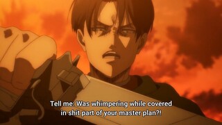 Levi Being Savage, Levi Show's Zeke No Mercy | Attack on Titan Season 4