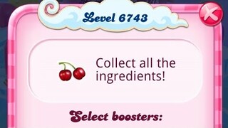 Candy Crush Saga Indonesia : Level 6743
