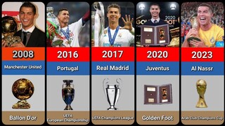 Cristiano Ronaldo Career All Trophies🏆& All Individual Awards🏅🇵🇹