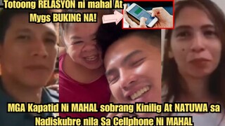 MGA Kapatid Ni MAHAL KINILIG sa NAKITAng Conversation ni Mahal at Mygs Molino sa Celphone ni Mahal!