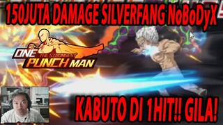 🔥🔥SILVERFANG NoBoDyX TEMBUS 150JUTA OUTPUT DAMAGE & 1 KILL KABUTO! - ONE PUNCH MAN:The Strongest