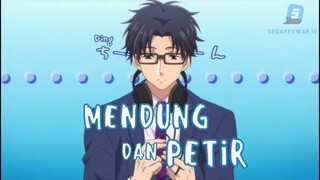 Laki kok takut petir 😝 momen kocak anime wotakoi dubbing indonesia