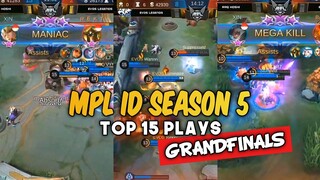 MPL INDONESIA S5 GRANDFINALS TOP 15 PLAYS