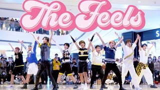 【TWICE】全男生九人版The Feels应援舞台初公开 | 杭州12.4随唱谁跳路演舞台直拍