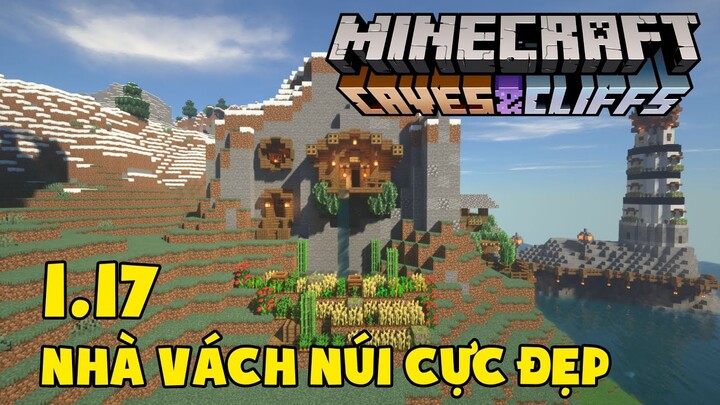 Tập 26: Xây Nhà Trên Vách Núi Cực Đẹp - Minecraft Sinh Tồn 1.17