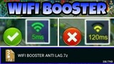 *NEW UPDATE* SCRIPT WIFI BOOSTER ANTI LAG LATEST PATCH MOBILE LEGENDS BANG BANG 2020