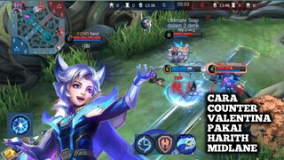 Cara counter Valentina pakai Harith Midlane