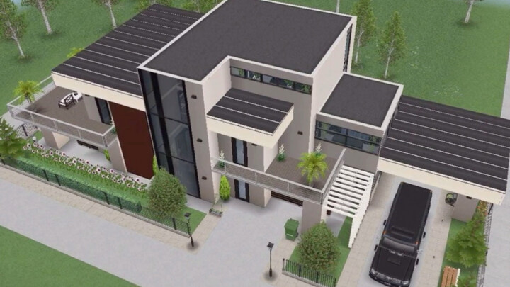【การสร้างบ้าน】The Sims Free Edition: House Building Series (6):