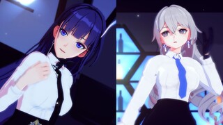 [Honkai Impact 3MMD/4k] Kapten~ Apakah kamu ingin bekerja lembur bersama?