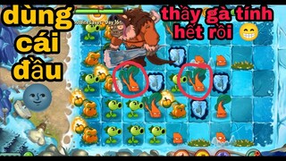 plants vs zombie 2 #31 :đánh bại  gargantuar bằng cái đầu ( bịp )