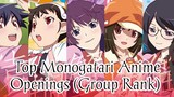 Our Top Monogatari Series Anime Openings (Group Rank)