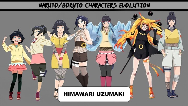 Himawari Uzumaki Evolution Over The Years🔥