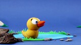 Duck & chicken Stop motion cartoon for children - BabyClay