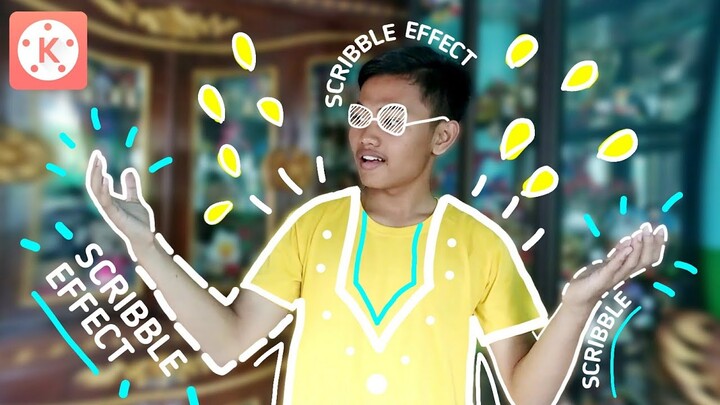 Cara Edit Video Scribble Effect di KineMaster