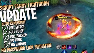 Script Skin Fanny Lightborn Full Efeect No Password Patch Terbaru | Mobile Legends