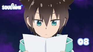 Boku no Tonari ni Ankoku Hakaishin ga Imasu - Episode 08 [Bahasa Indonesia]