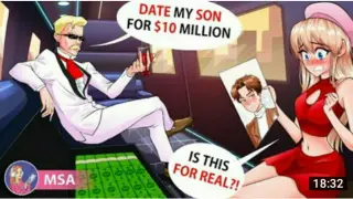 A billionaire hired me to date his son. Animated Story