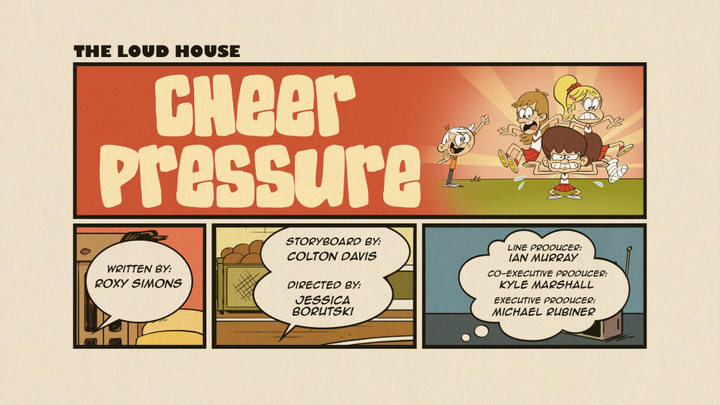 The Loud House , Season 6 , EP 18, (Cheer Pressure-Stroke of Luck) English