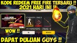 KODE REDEEM FREE FIRE HARI INI 11 NOVEMBER TERBARU 2021 - GARENA FREE FIRE