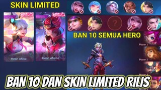 CEPAT LOGIN SKIN LIMITED RILIS, DRAFT PICK BAN 10 HERO RESMI RILIS ORI SERVER