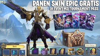 SKIN EPIC GRATIS DI EVENT M3 TOURNAMENT PASS - PANEN BANYAK SKIN DAN AVATAR BORDER SUPER KEREN!