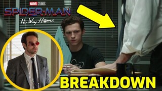 SPIDER-MAN: No Way Home Official Trailer Breakdown | Easter Eggs and Plot Details