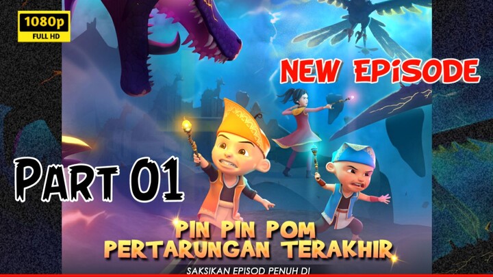 Upin & Ipin - Pin Pin Pom Pertarungan Akhir | Season 18 Eps 09 - Part 01