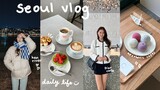 last seoul vlog 🇰🇷 han river ramen, gwangjang market, aesthetic cafes, favorite places in seoul