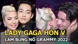Will Smith bị chế nhạo, Lady Gaga hôn má V (BTS) và những khoảnh khắc ấn tượng ở Grammy 2022
