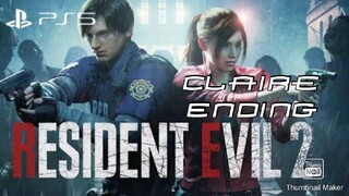 Resident Evil 2 ( Ps5 ) Claire - Walkthrough Ending