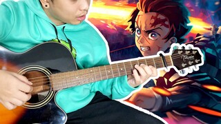 Gurenge - Demon Slayer OP 1 Acoustic Guitar Instrumental | Onii-Chan