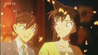 Conan, shinichi dan ran terjebak di tenggah k0baran 4pi