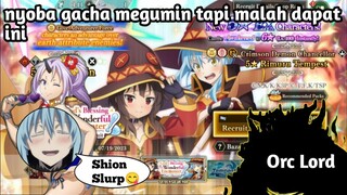 SLIME ISEAI MEMORIES : nyoba gacha di banner baru apakah bisa mendapatkan megumin