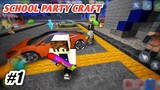 Copy Games Like Minecraft, BGMI | School Party Craft Gameplay In Hindi