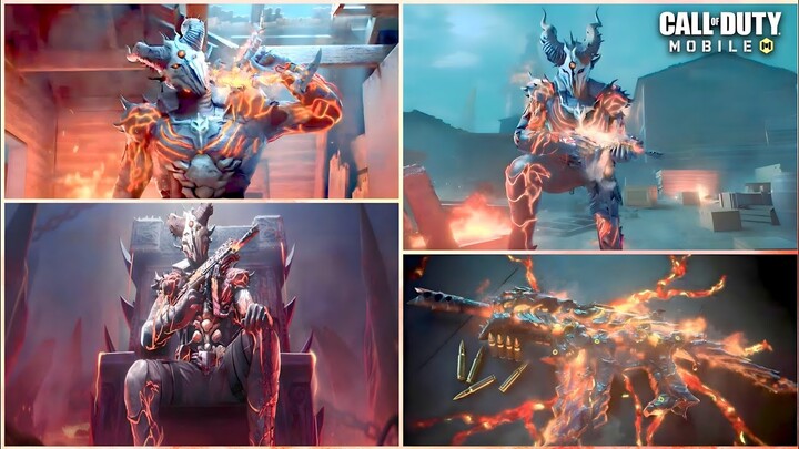 *New* "Codename Lazarus Demonic Warrior"looks insane + New"Volcanic Ash Lucky draw"+"Legendary OTs9"