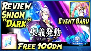 EVENT BARU: 100dm & Milim Light FREE | REVIEW SHION Battle "Dark" - SLIME ISEKAI MEMORIES