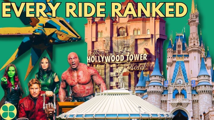 Every Walt Disney World Ride RANKED